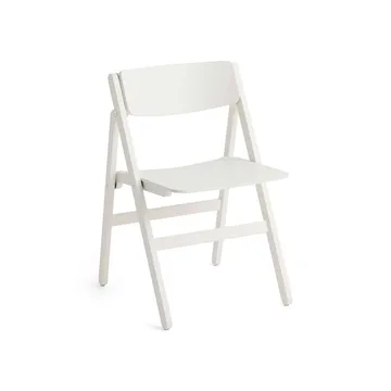 Backflip Chair cadeira - Cream white faia lacada - HAY