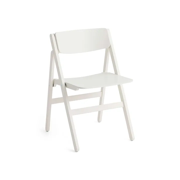 Backflip Chair cadeira - Cream white faia lacada - HAY