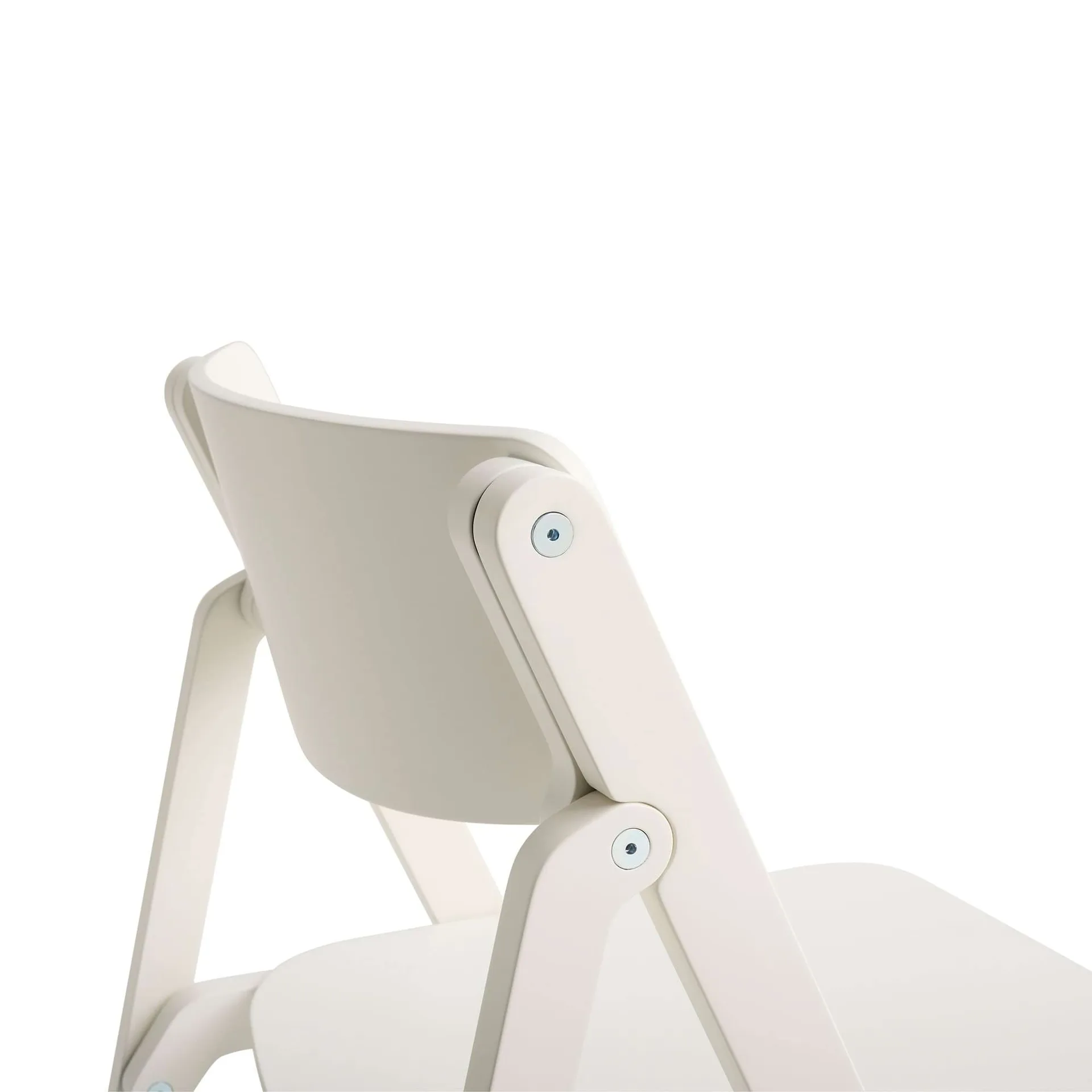 Backflip Chair cadeira, Cream white faia lacada HAY