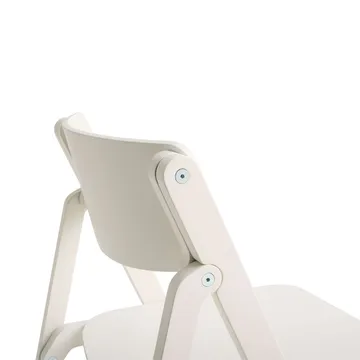 Backflip Chair cadeira - Cream white faia lacada - HAY