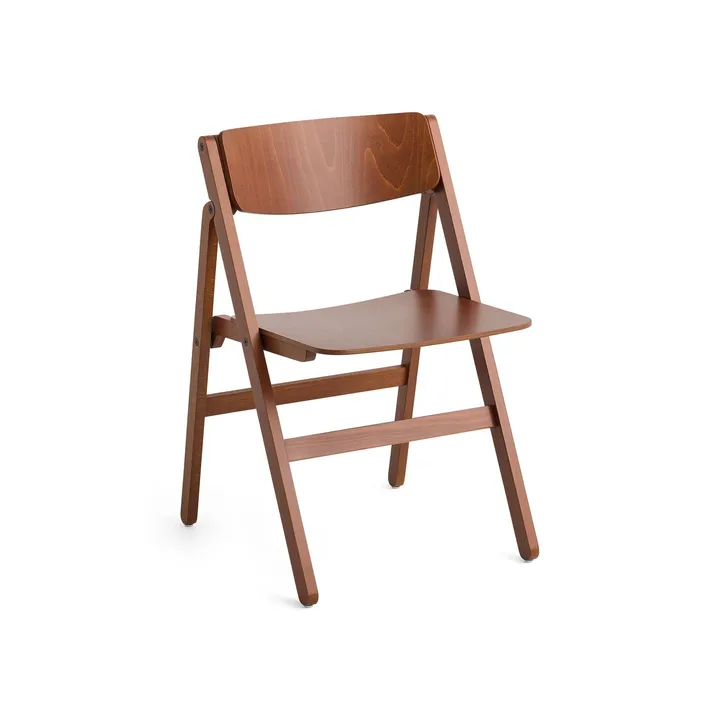 Backflip Chair cadeira - faia lacada Bronze - HAY