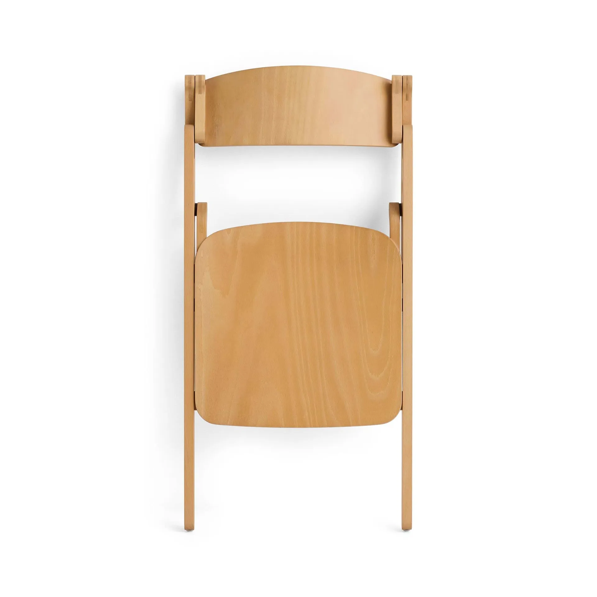 Backflip Chair cadeira, Golden faia lacada HAY