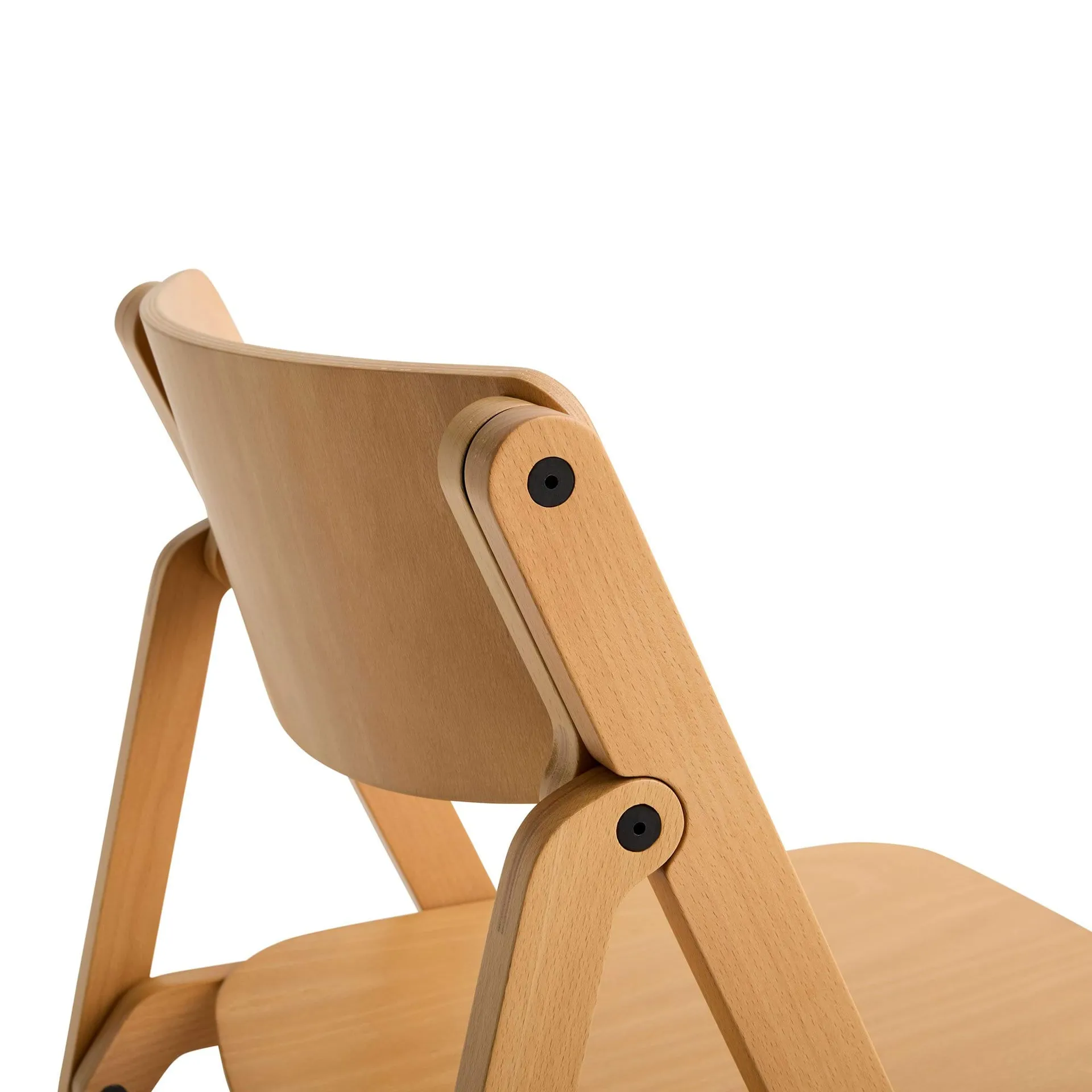 Backflip Chair cadeira, Golden faia lacada HAY