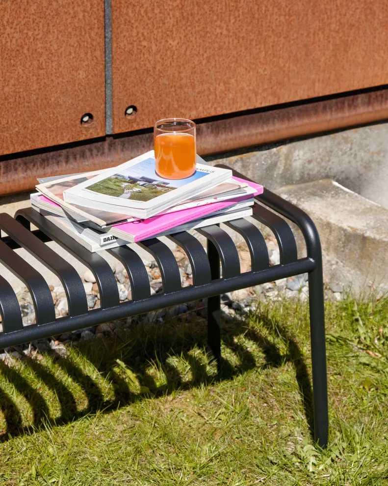 Banco 120x42 cm Palissade, Anthracite HAY