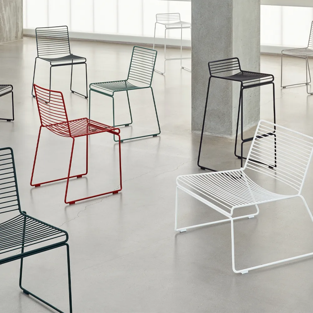 Banco alto Hee High barstol 75 cm, Asphalt grey HAY