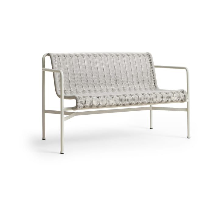 Banco com apoios de braços Palissade Cord Dining   - Sky grey - HAY