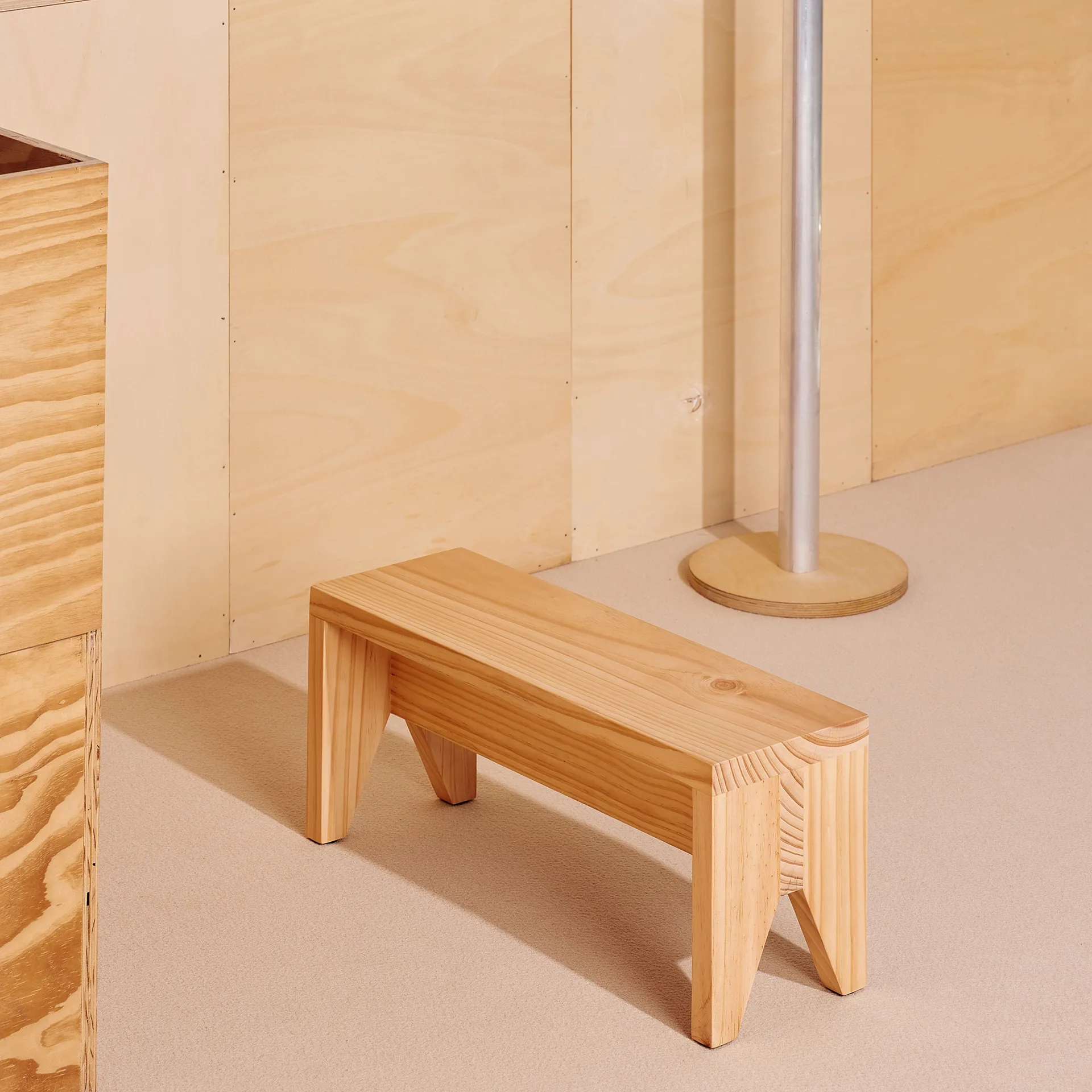 Banco Manolito Long, Natural, 60 cm HAY