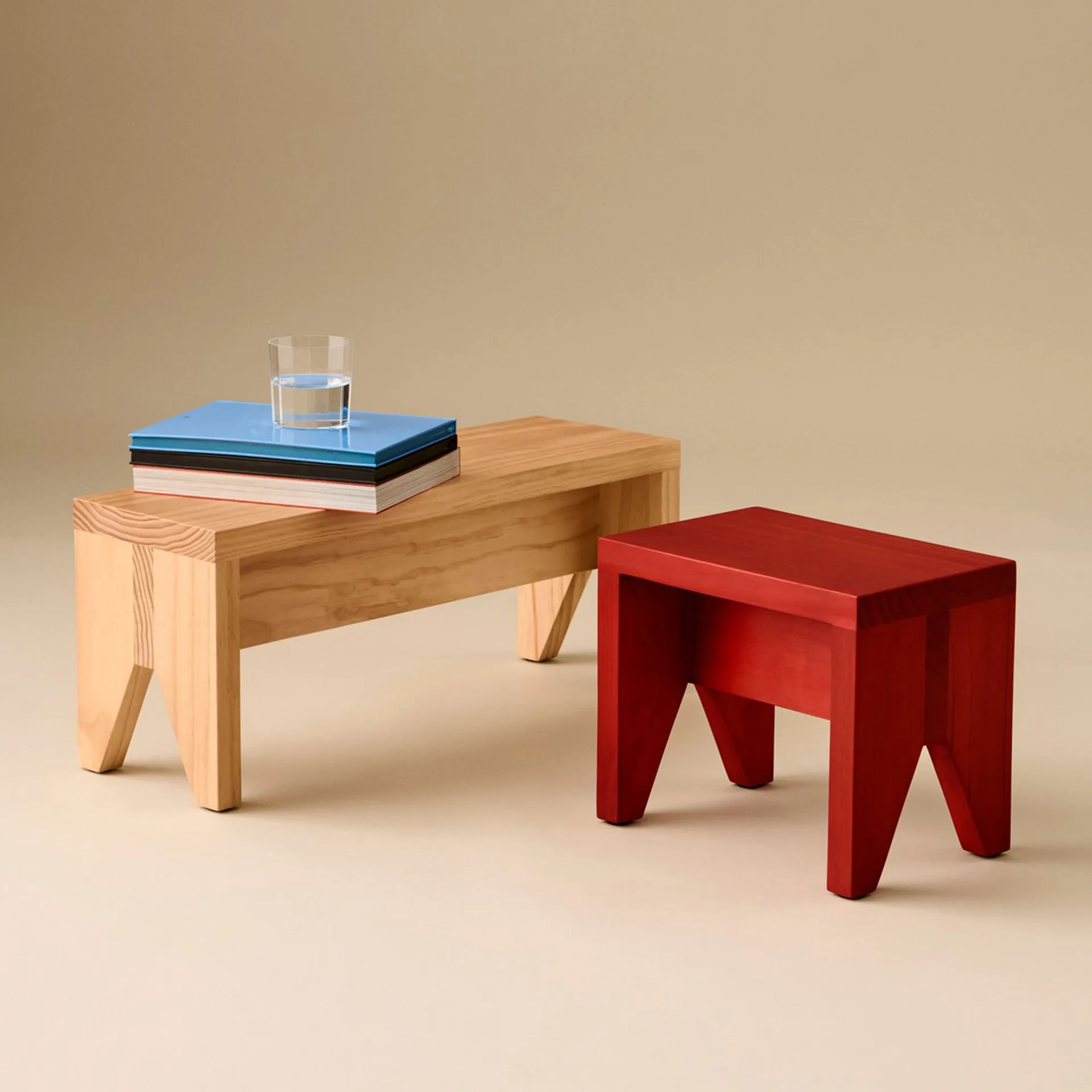 Banco Manolito Long, Natural, 60 cm HAY