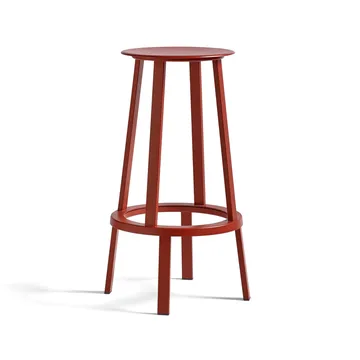 Banqueta de bar Revolver - Red, high - HAY
