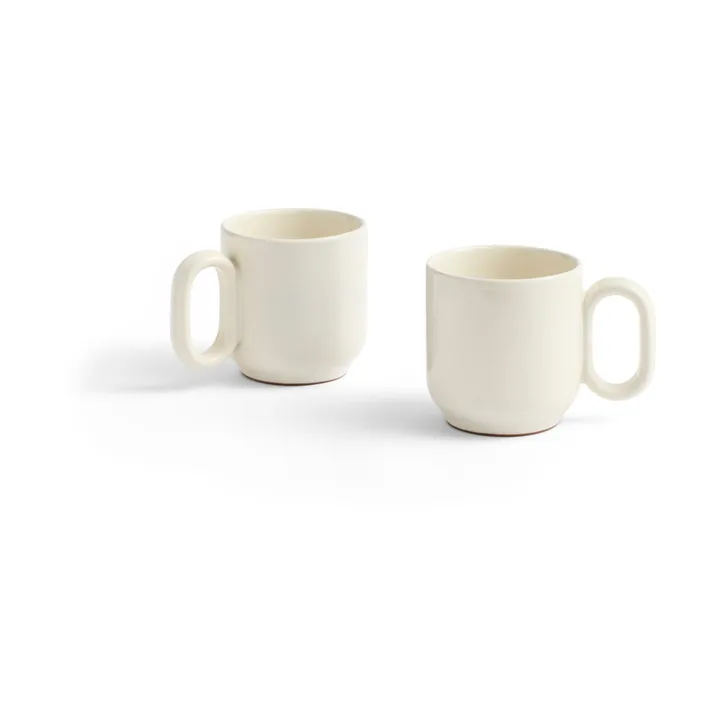 Barro caneca 2 unidades - Off-white - HAY