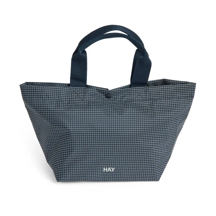 Bolsa Grid Everyday Bag - Dark blue, mini - HAY