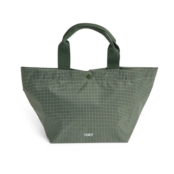 Bolsa Grid Everyday Bag - Dark green, mini - HAY