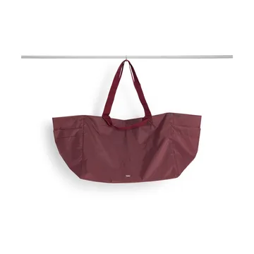 Bolsa Grid Weekend Bag - Burgundy, large - HAY