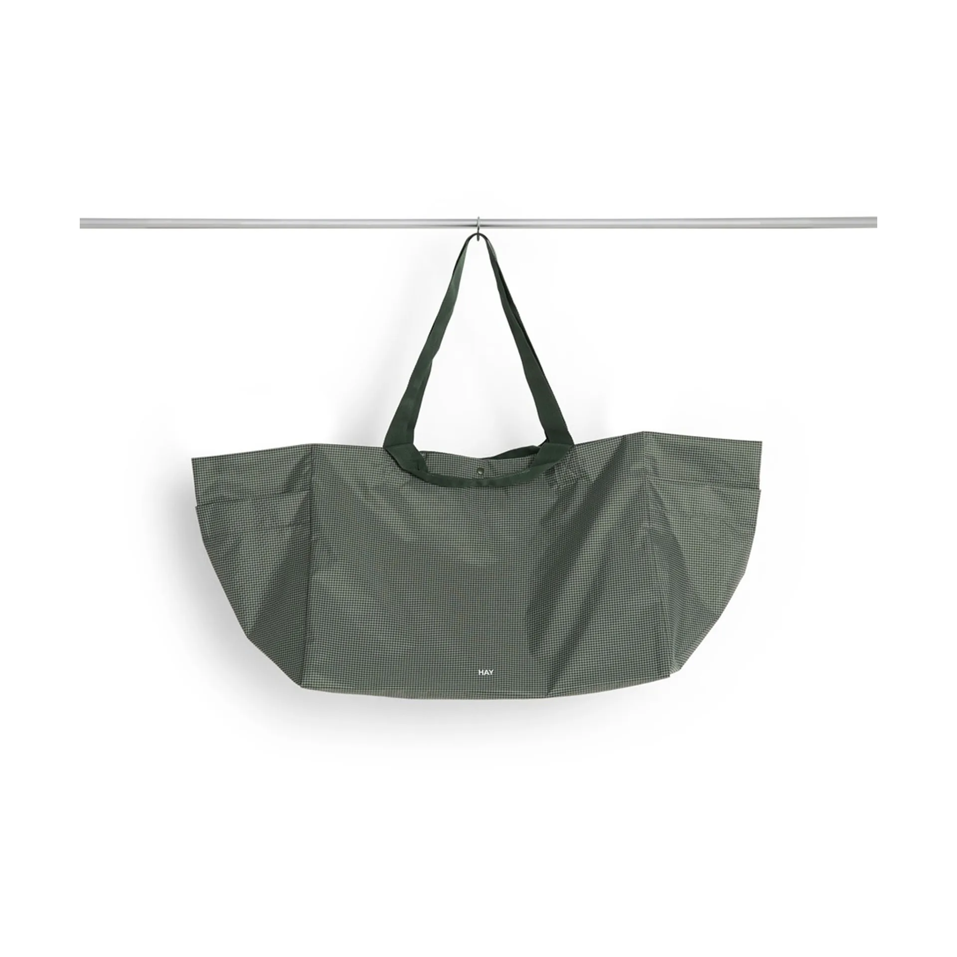 Bolsa Grid Weekend Bag, Dark green, large HAY