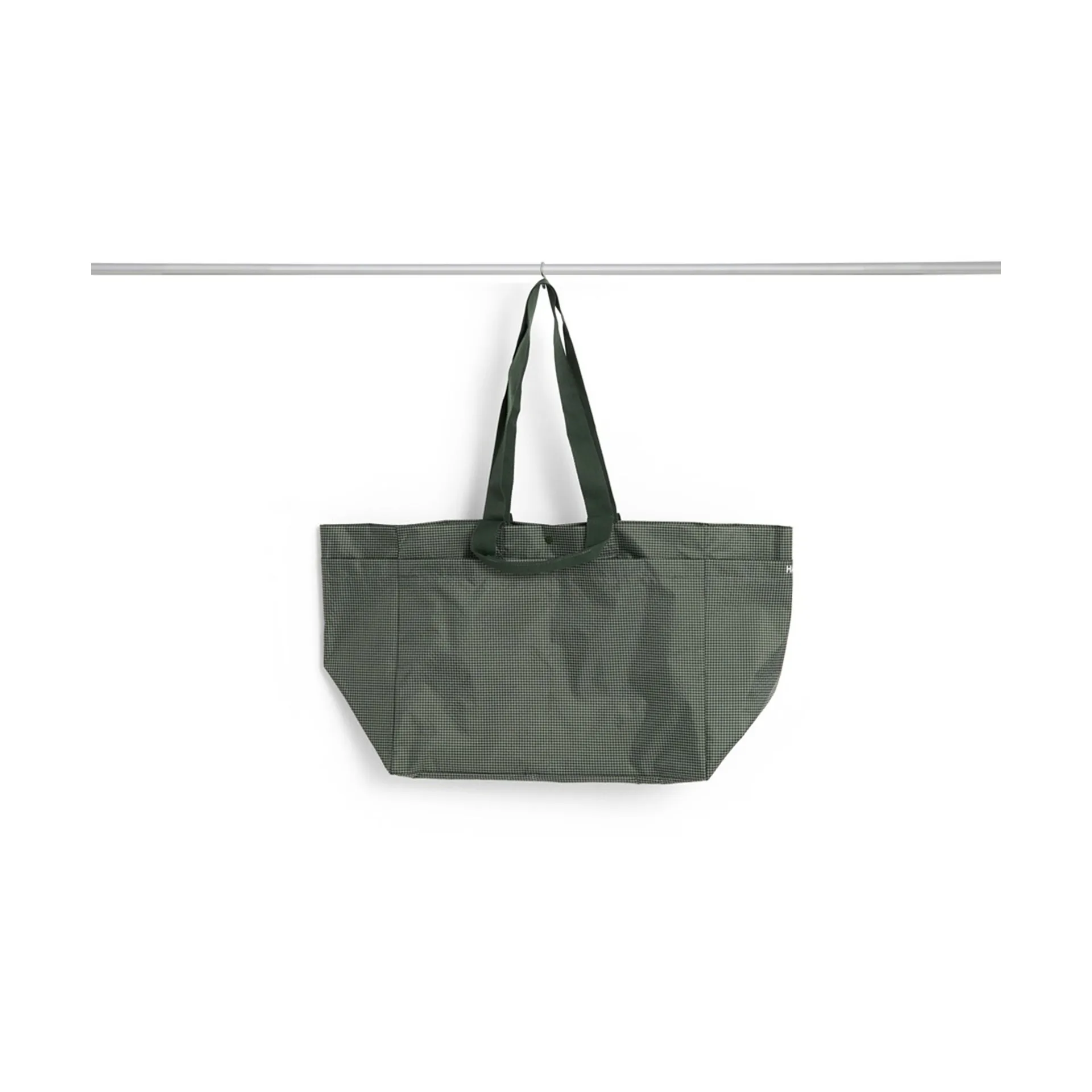 Bolsa Grid Weekend Bag, Dark green, medium HAY