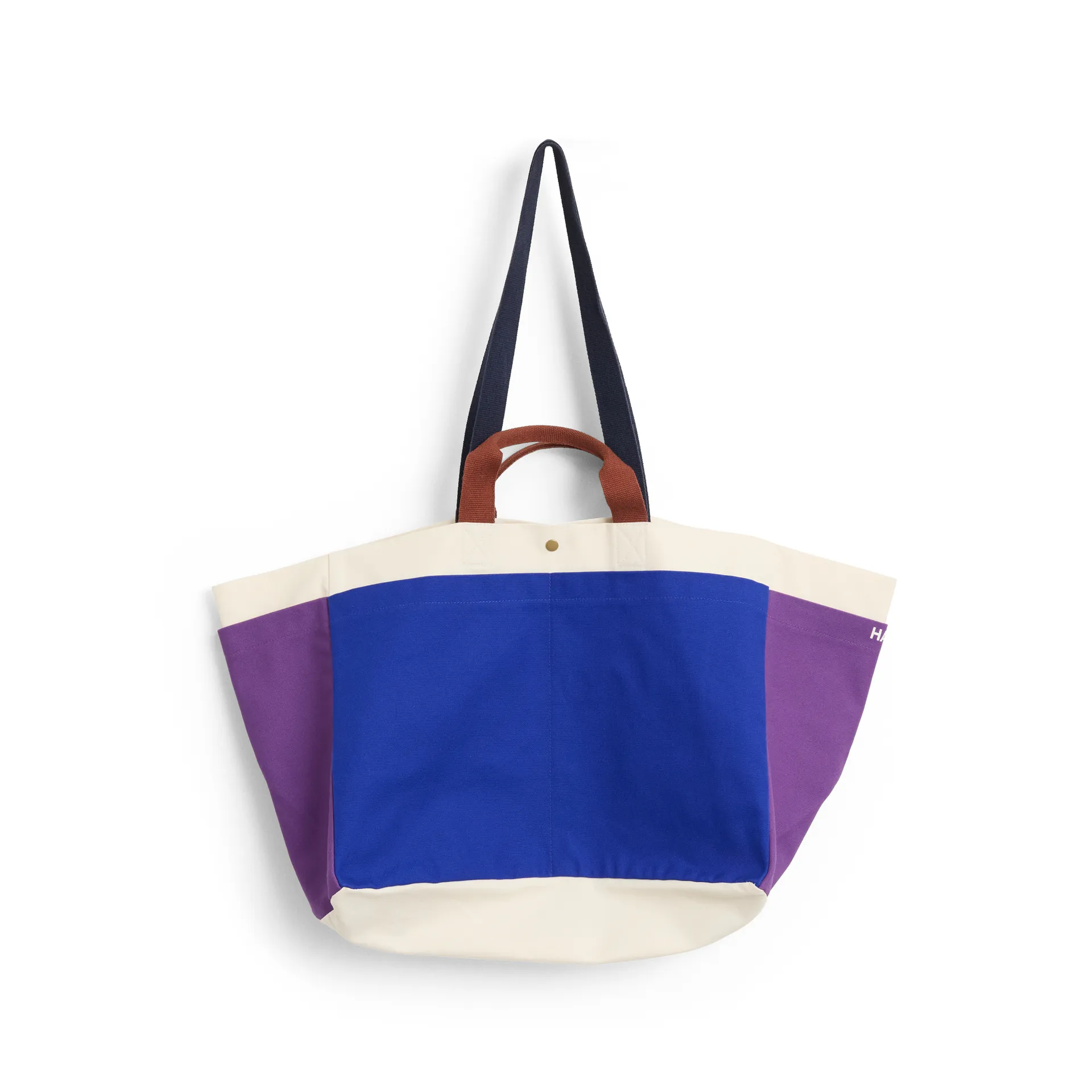 Bolsa Weekend Bag Organic M, Electric blue multi HAY