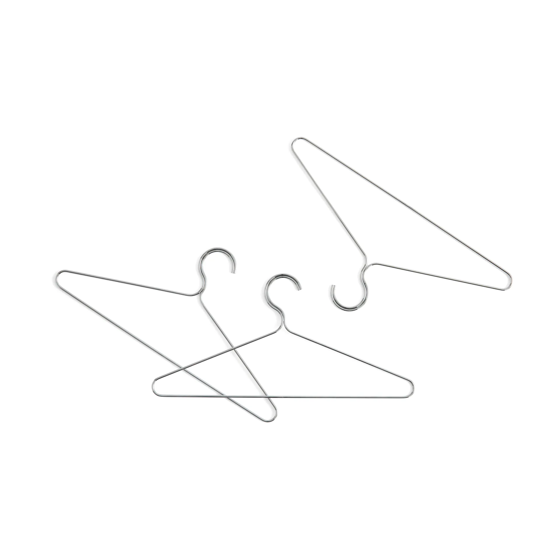 Cabide Colour conjunto de 3, Mirror HAY