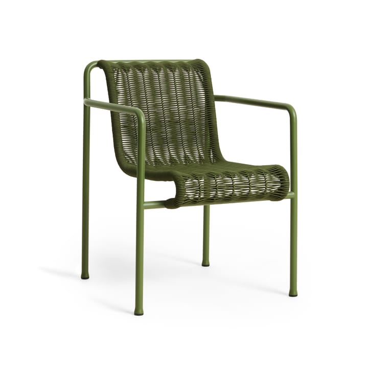 Cadeira com apoios de braços Palissade Cord Dining   - Olive - HAY