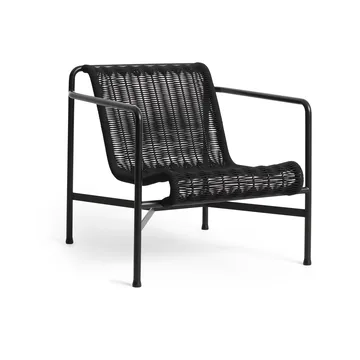 Cadeira lounge Palissade Cord Low - Anthracite - HAY