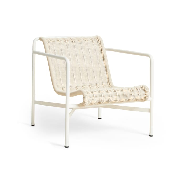 Cadeira lounge Palissade Cord Low   - Cream white - HAY