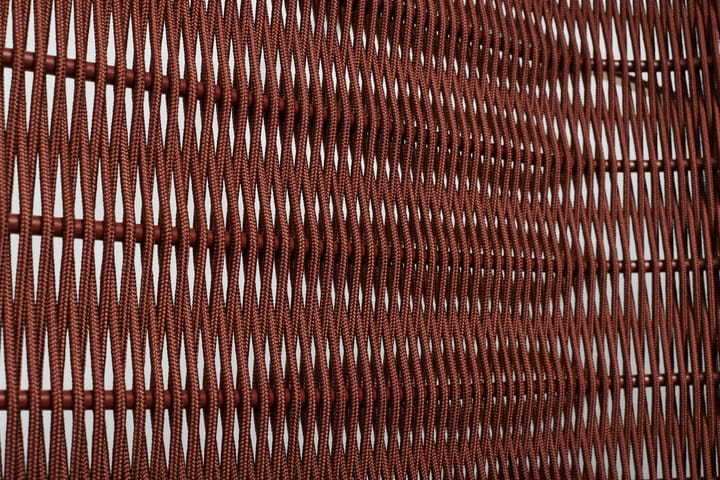 Cadeira lounge Palissade Cord Low  , Iron red HAY