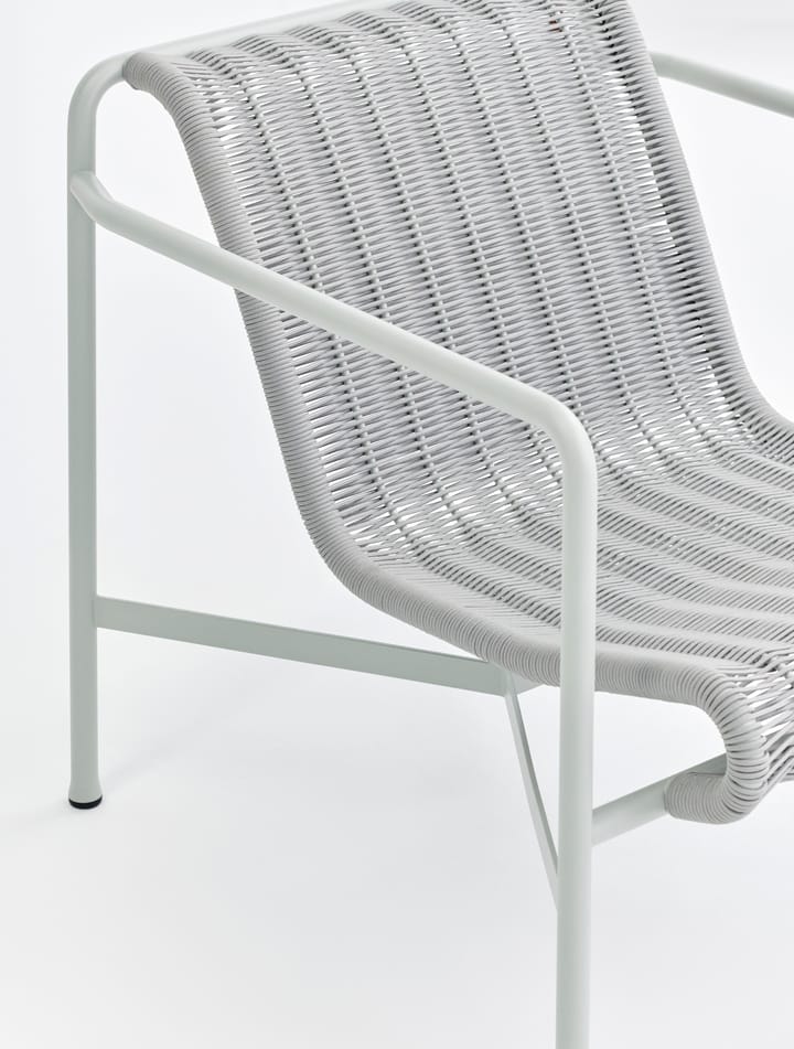 Cadeira lounge Palissade Cord Low  , Sky grey HAY