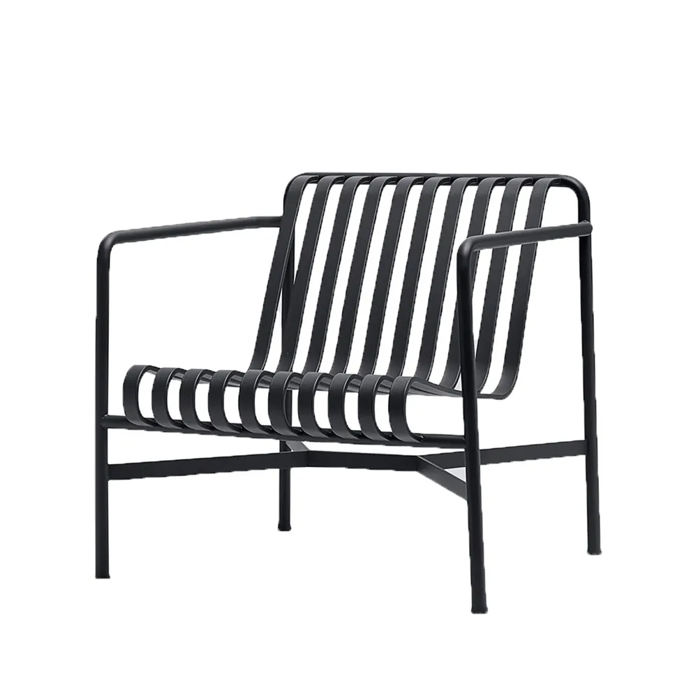 Cadeira lounge Palissade Low, Anthracite HAY