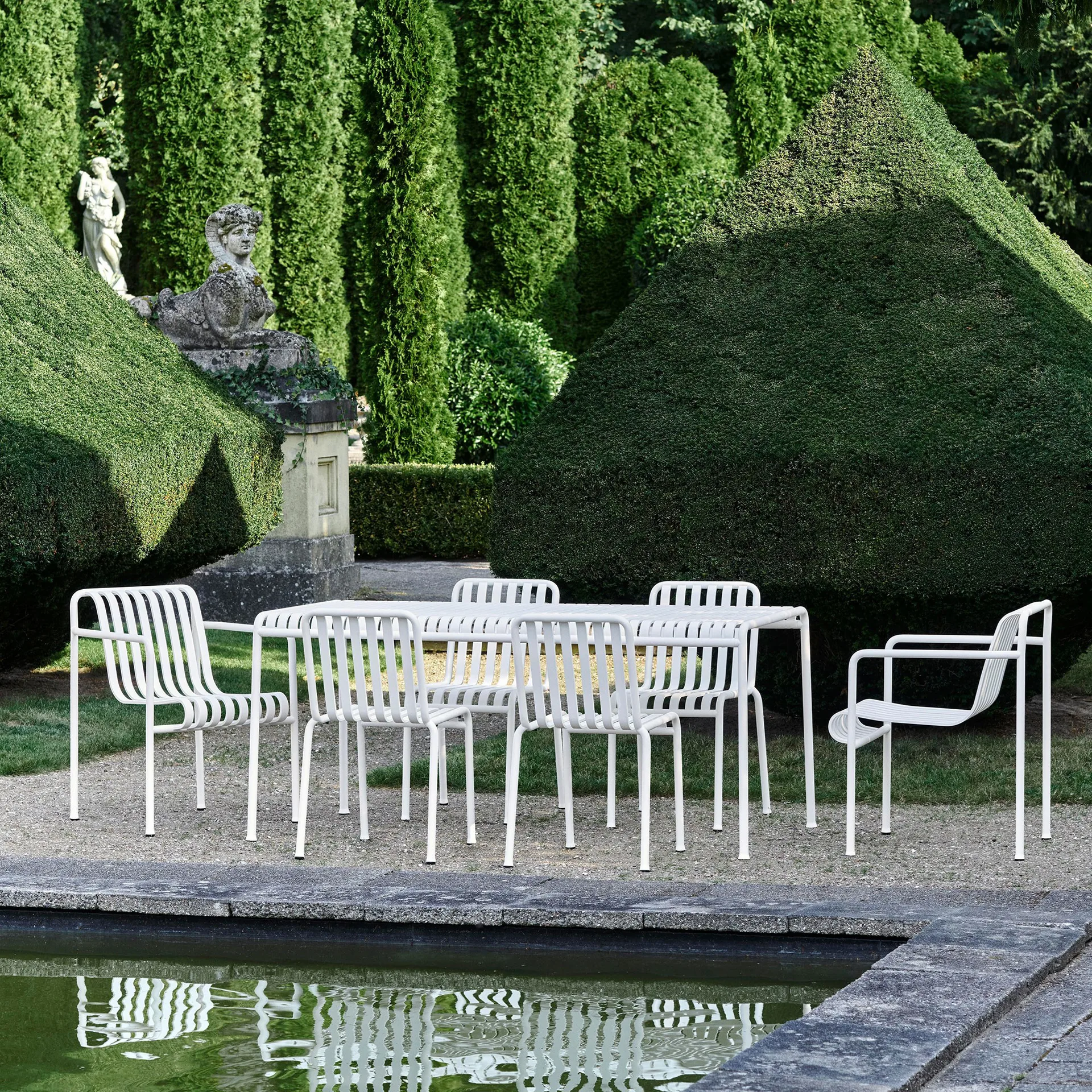 Cadeira Palissade, Cream white HAY