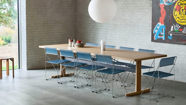Cadeira X-Line Indoor, Powder blue HAY