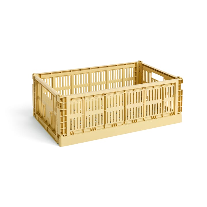 Caixa Colour Crate L 34.5x53 cm - Golden yellow - HAY