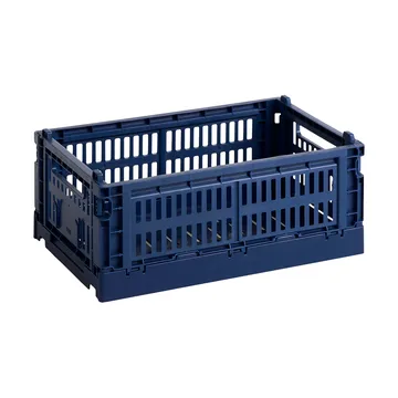 Caixa Colour Crate S 17x26.5 cm - Azul escuro - HAY
