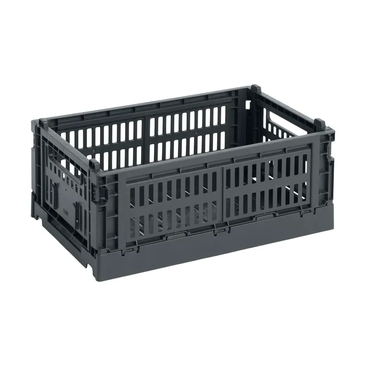 Caixa Colour Crate S 17x26.5 cm - Charcoal - HAY