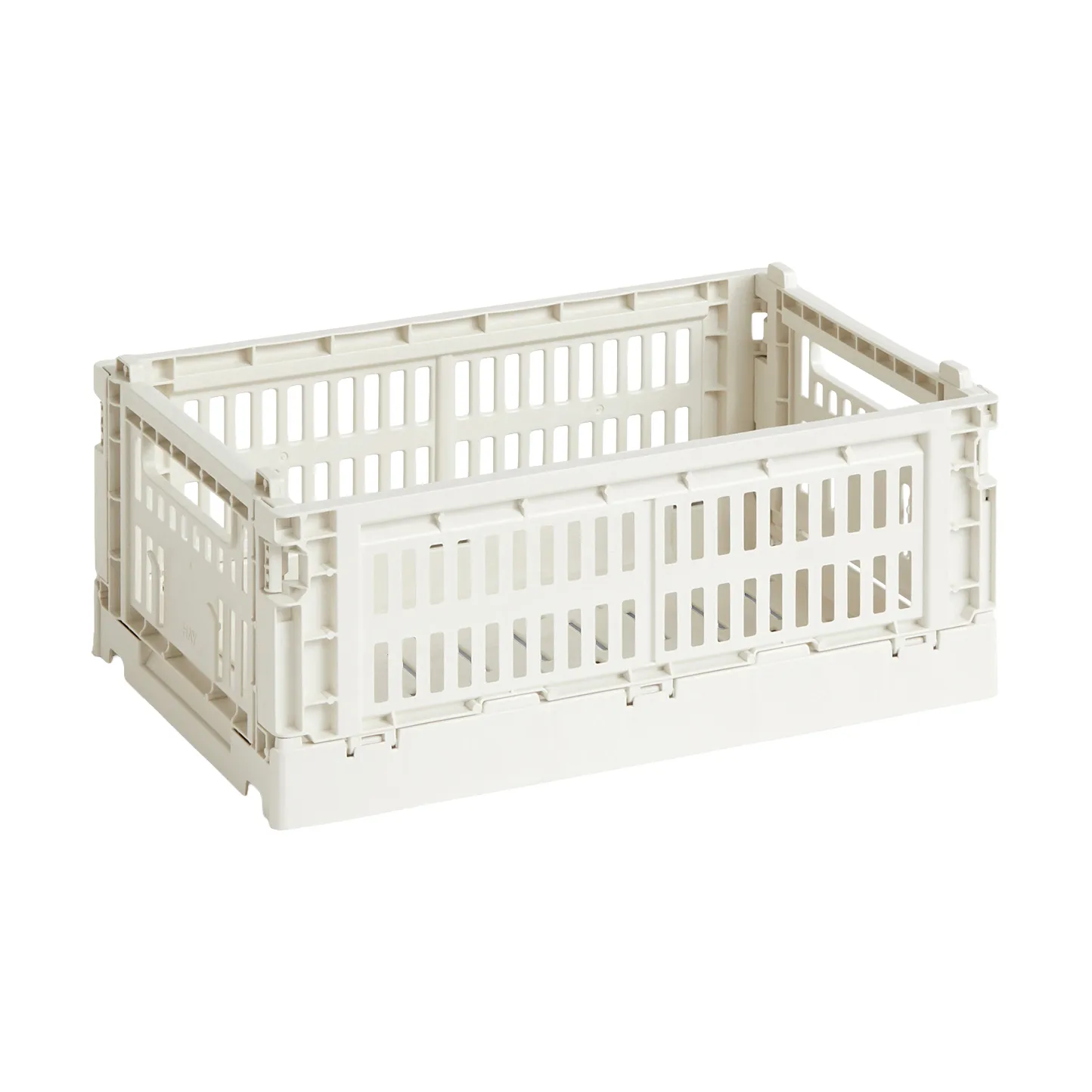 Caixa Colour Crate S 17x26.5 cm, Off-white HAY