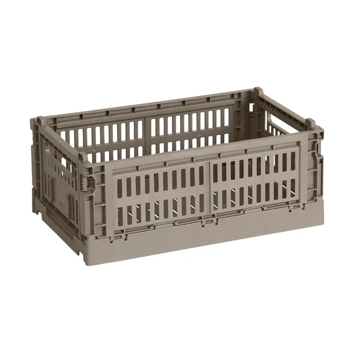 Caixa Colour Crate S 17x26.5 cm - Warm grey - HAY