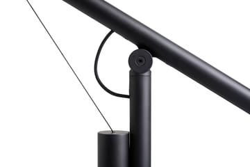 Candeeiro de mesa Fifty-Fifty - Soft black - HAY