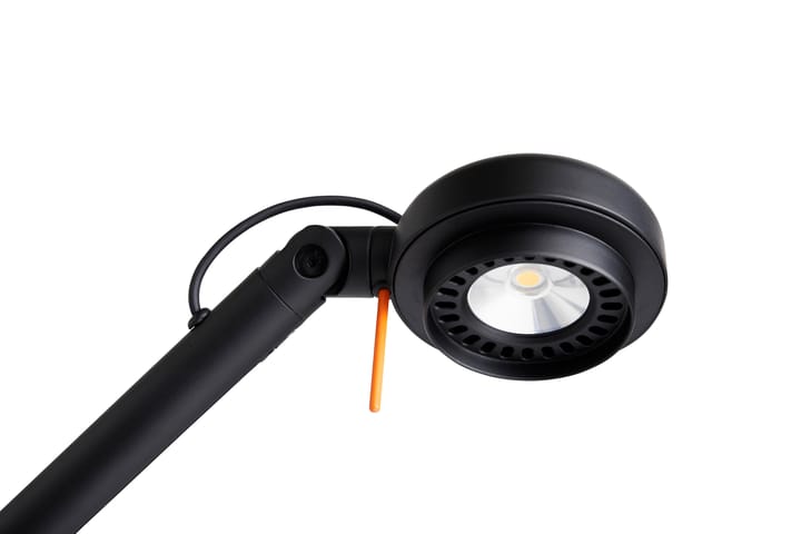 Candeeiro de mesa Fifty-Fifty, Soft black HAY