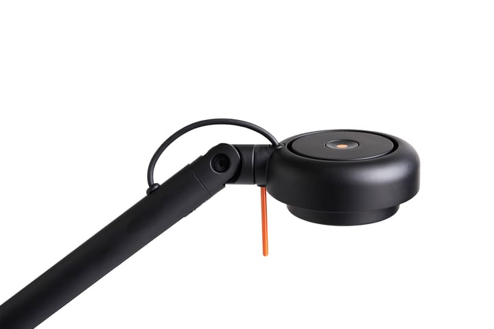 Candeeiro de mesa Fifty-Fifty, Soft black HAY