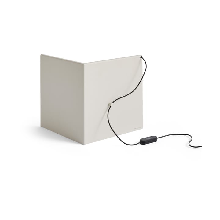 Candeeiro de mesa LBM Corner, Branco creme  HAY