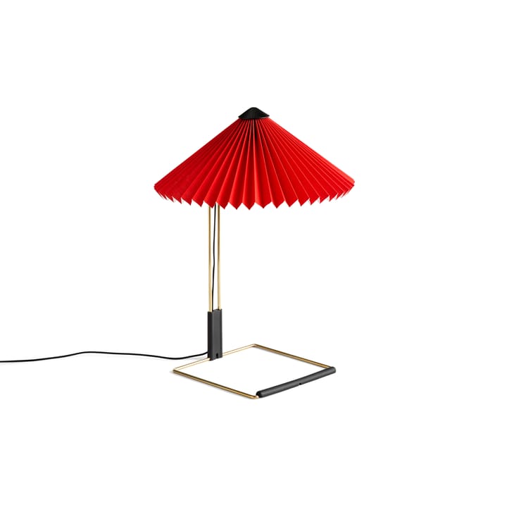 Candeeiro de mesa Matin table Ø30 cm - Bright red shade - HAY