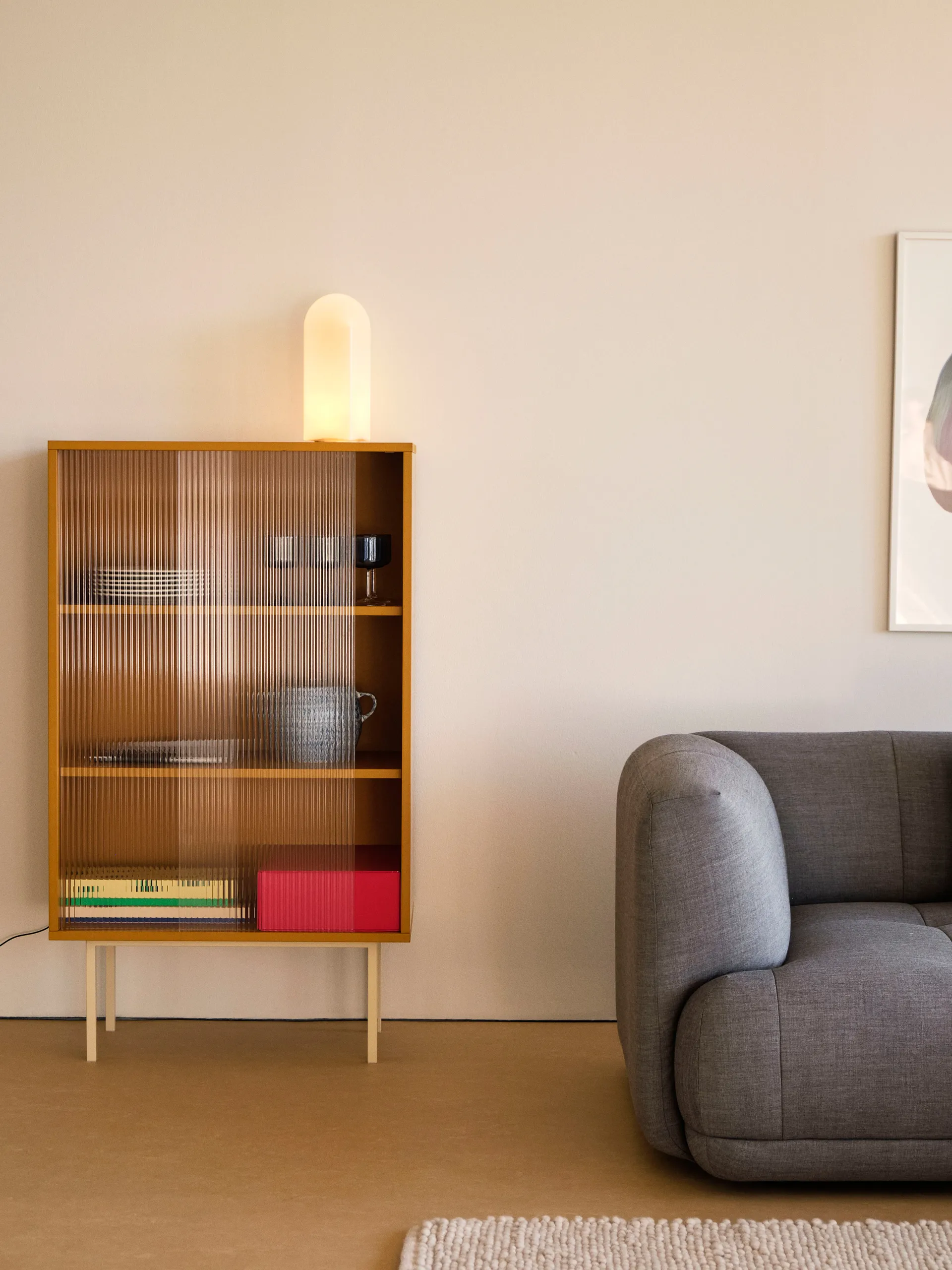 Candeeiro de mesa Parade 32 cm, Shell white HAY