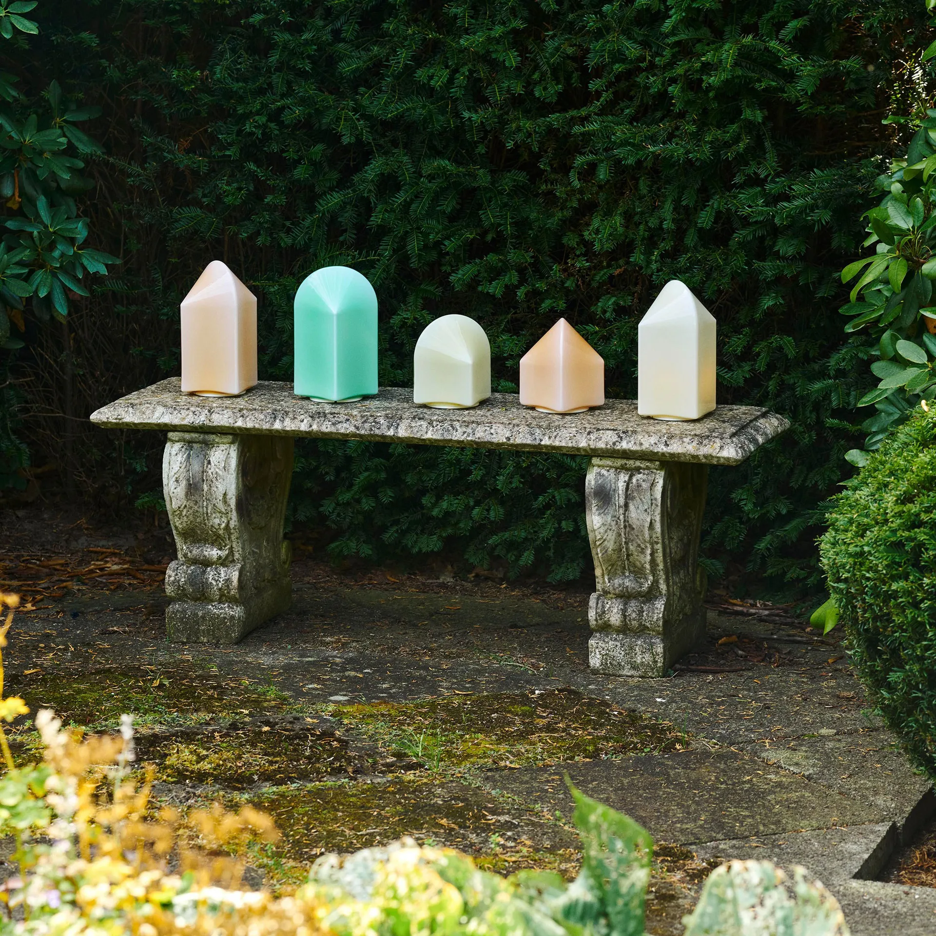 Candeeiro de mesa Parade Portable 24 cm, Seafoam green HAY