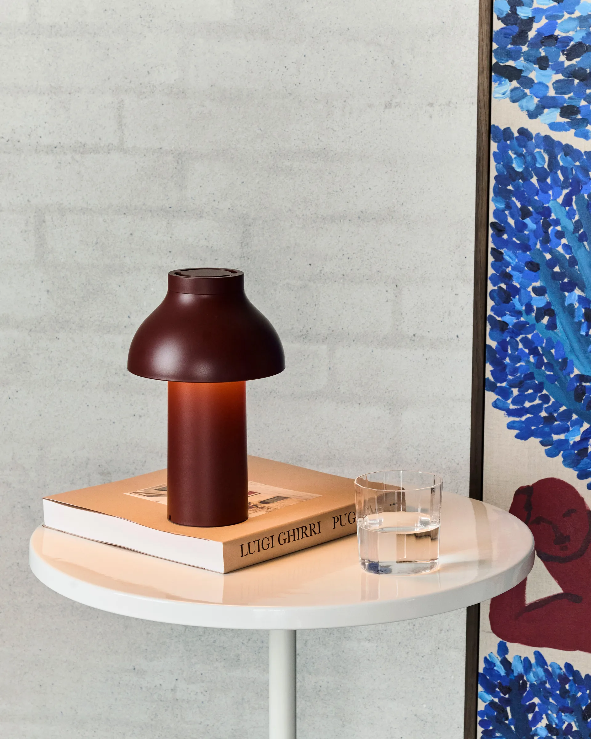 Candeeiro de mesa PC Portable No 2, Iron red HAY