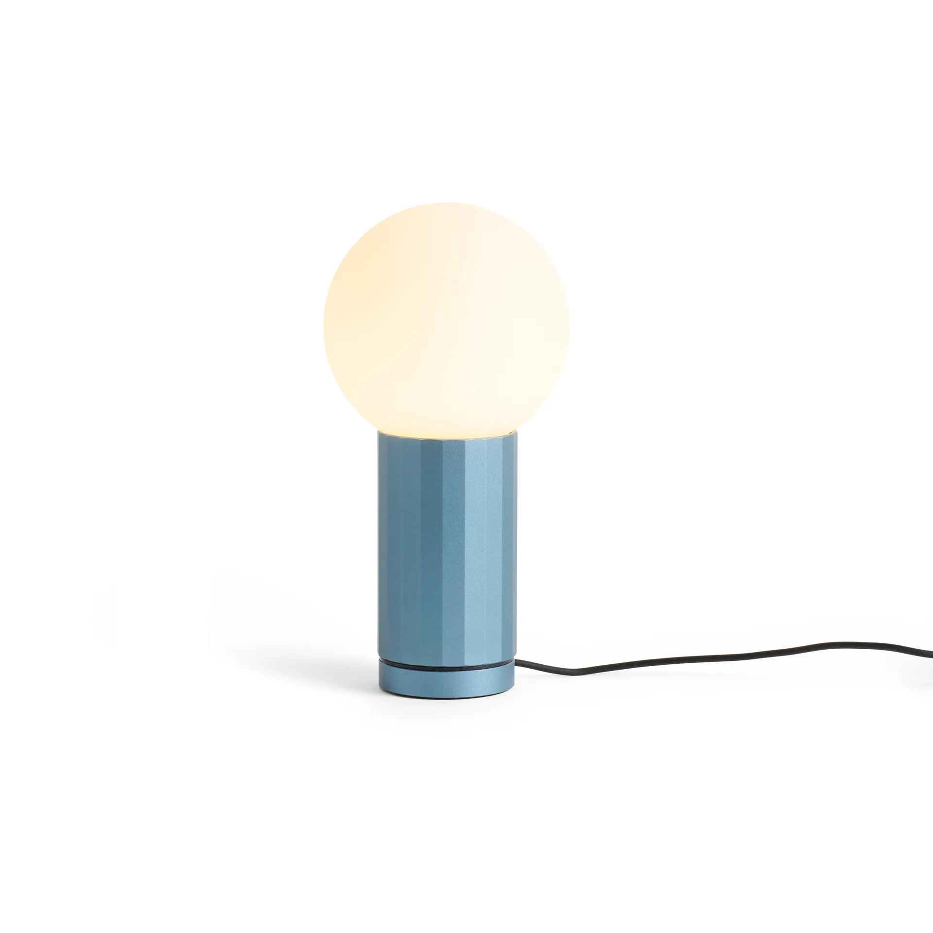 Candeeiro de mesa Turn On G9, Azul HAY