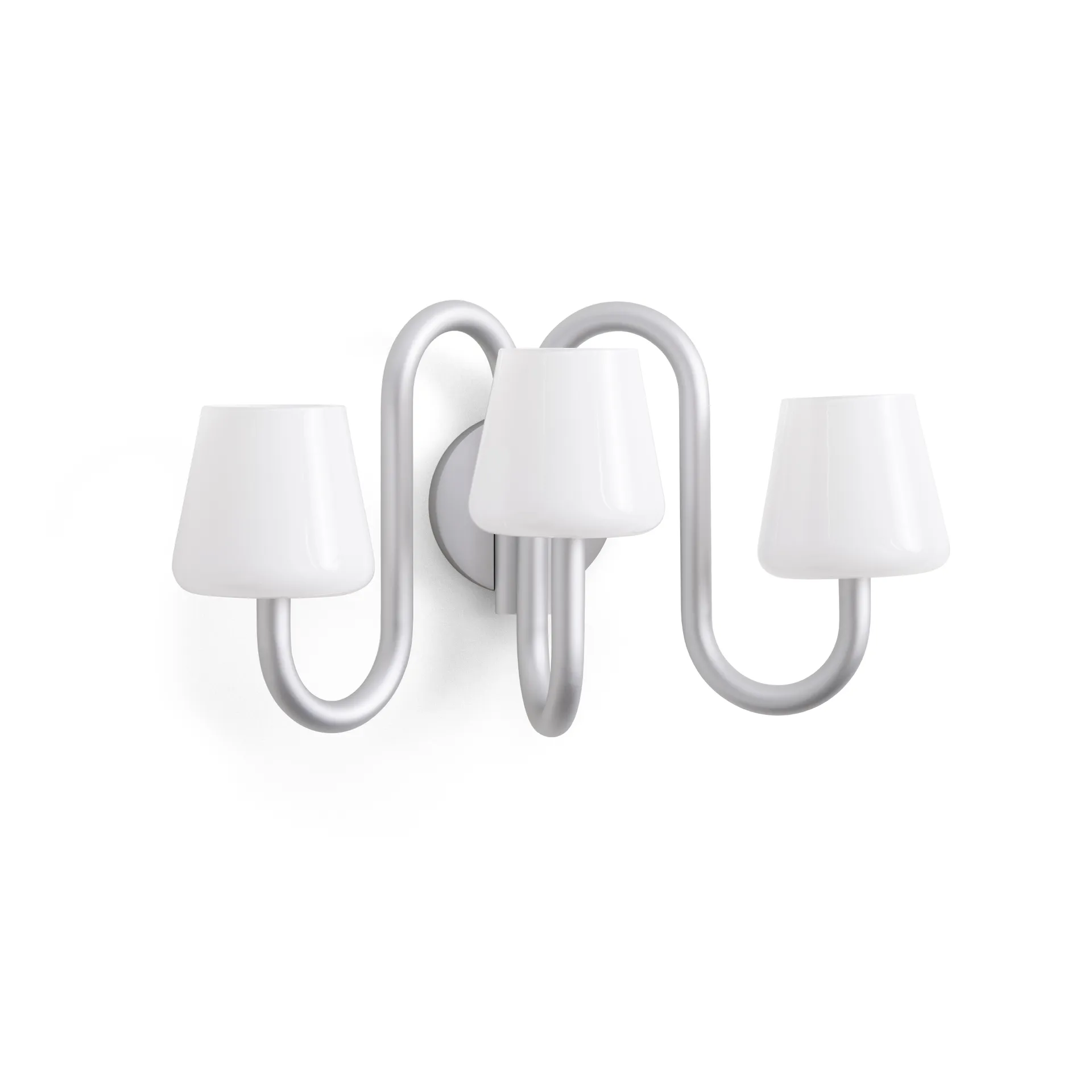 Candeeiro de parede Apollo, Opala branca HAY