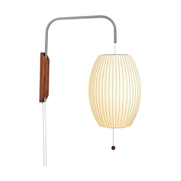 Candeeiro de parede Nelson Bubble Cigar - Off white - HAY