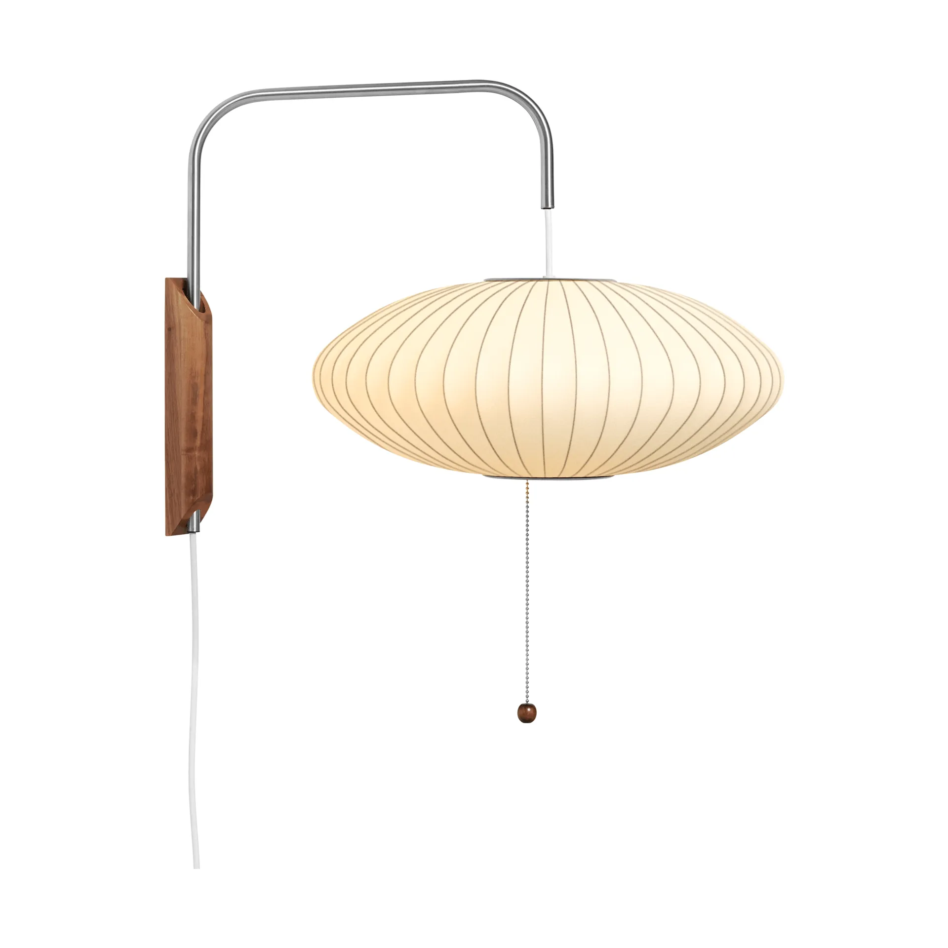 Candeeiro de parede Nelson Bubble Saucer, Off white HAY