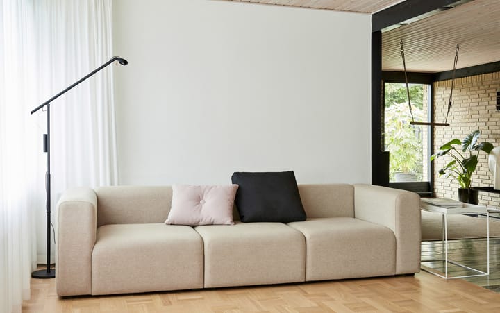 Candeeiro de pé Fifty-Fifty, Soft black HAY