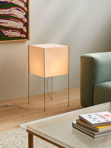 Candeeiro de pé Paper Cube - Branco - HAY