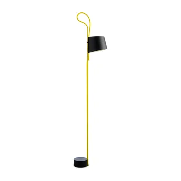 Candeeiro de pé Rope Trick - Preto-amarelo - HAY