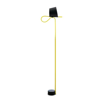 Candeeiro de pé Rope Trick - Preto-amarelo - HAY